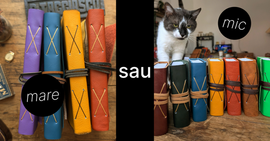 A5 sau A6? Ce format de jurnal să aleg?